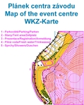 Map of the event centre